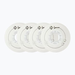 Inlinerrollen Luminous Led Wheels Duo 76mm/85A X4 white/blue