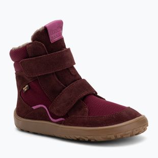Kinder Barfuß-Winterstiefel Froddo Tex Bordeaux