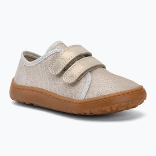 Barfußschuhe Kinder Froddo Canvas gold shine