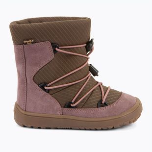 Barfuß-Schneestiefel Kinder Froddo Barefoot Tex Track Wool dark pink