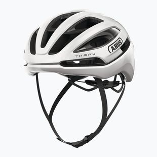 Fahrradhelm ABUS Taipan shiny white