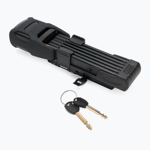 Klappbares Fahrradschloss mit Alarm ABUS Bordo Alarm 6000KA/90 SH schwarz 61500