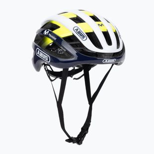 Fahrradhelm ABUS AirBreaker Movistar Team 24 navy/yellow/white