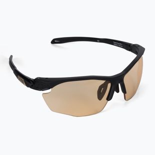 Fahrradbrille Alpina Twist Five Hr V black matte/orange