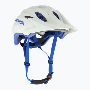 Kinderfahrradhelm Alpina Carapax rauchgrau/blau matt