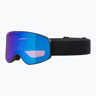 Skibrille Alpina Ladis QM black matt/ blue