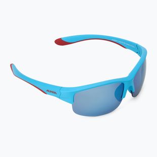 Kindersonnenbrille Alpina Junior Flexxy Youth HR blau rot matt/ blau verspiegelt