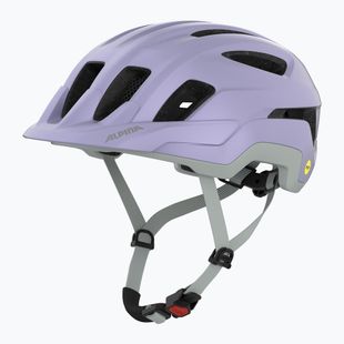 Fahrradhelm Alpina Paranus MIPS lila/grau matt