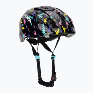 Fahrradhelm Kinder Alpina Pico black/confetti gloss