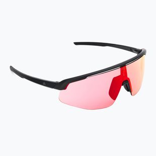 Alpina Turbo Pro Q-Lite schwarz matt/ rot verspiegelt Sonnenbrille