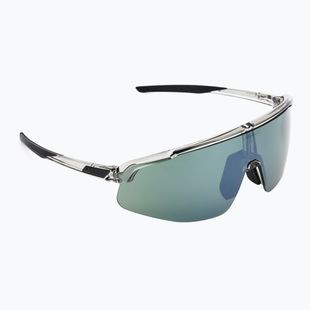 Alpina Turbo Pro Q-Lite grau transparent glänzend/ silber verspiegelt Sonnenbrille