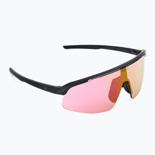 Alpina Turbo Pro S Q-Lite schwarz-metallic matt/rosa Spiegel-Sonnenbrille