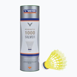 Badminton-Schläger VICTOR Nylonshuttle 1000 langsam gelb