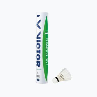 Badminton-Federbälle VICTOR Champion No 1 12St.