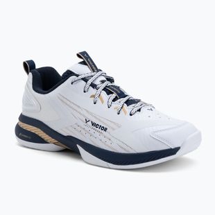 Herren Badmintonschuhe VICTOR A970TD AX hellweiß/hellgold