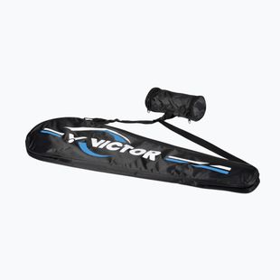 VICTOR Centerbag schwarz/weiß/blaue Schlägertasche