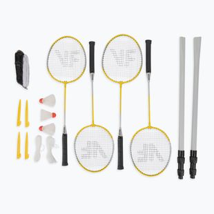 Badmintonset VICFUN Komplett gelb