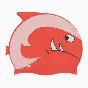 Fashy 3048 Bedruckte gelb/rote Badekappe für Kinder