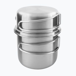 Campinggeschirr Set Tatonka Handle Mug 500 ml steel