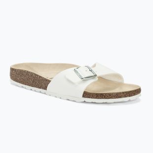 Slides Schlappen BIRKENSTOCK Madrid BF Narrow white