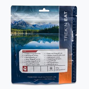 Gefriergetrocknete Lebensmittel Trek'n Eat Beef a'la Strogonoff mit Reis 3221