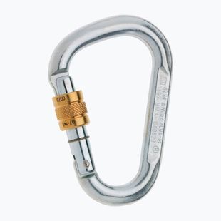 Karabiner EDELRID Steel HMS Screw silver