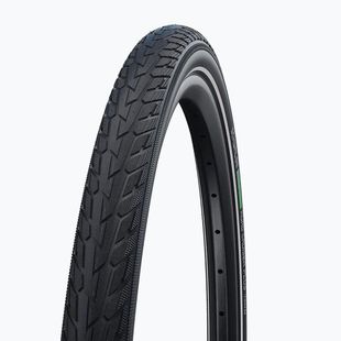 Fahrradreifen SCHWALBE Road Cruiser K-Guard Green Compound 26 x 1.75 black reflex