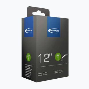 SCHWALBE AV 1 12 x 1,75-2,10 / 40 mm Fahrradschlauch schwarz