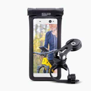Telefonhalter mit Abdeckung SP CONNECT SPC+ Bike schwarz