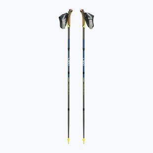 Nordic Walking Stöcke LEKI Traveller FX.One Carbon dunkelblau-silber 6532582111