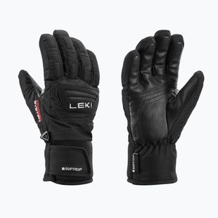 Skihandschuhe Kinder LEKI Griffin 3D Junior black