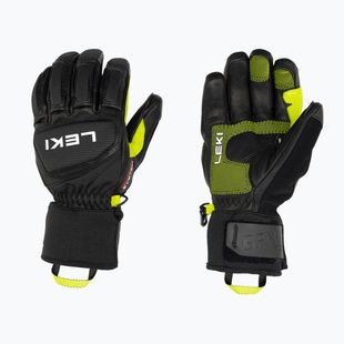 LEKI Griffin Pro 3D Herren Skihandschuh schwarz/neon
