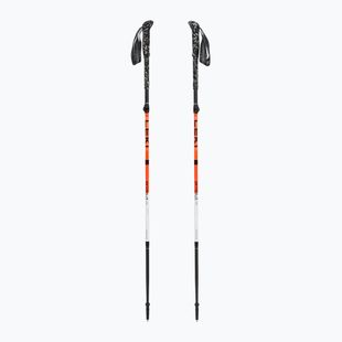 Trekkingstöcke LEKI Skysolo FX.One Carbon neon orange/white/black