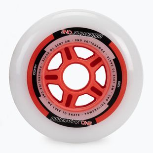 Powerslide PS One Spacer/Lager Rollerblade Rollen 100mm/82A 8 Stück weiß 905302