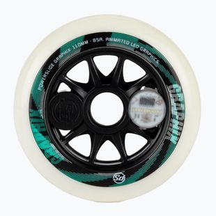 Powerslide Graphix Links Rollerblade Räder weiß 905344