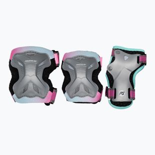 Powerslide Kids Pro Set grau/rosa
