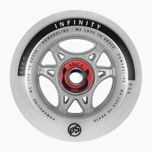 Inliner Räder Powerslide Infinity 80 RTR ABEC9/Spacer 4 Stk. grey