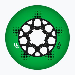 Inlinerrollen UNDERCOVER WHEELS Team Pro 80 mm/84A 4 pcs. green
