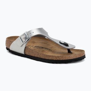 Flip-Flops BIRKENSTOCK Gizeh Birko-Flor Narrow silver