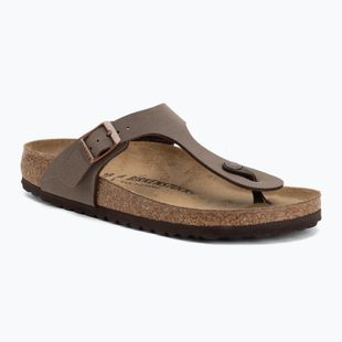 Schlappen BIRKENSTOCK Gizeh Birkibuc Narrow mocca