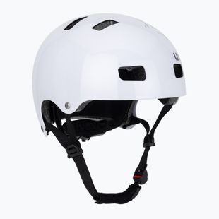 Kinderhelm UVEX Kid 3 white flower/black