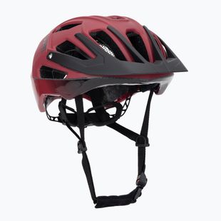Fahrradhelm UVEX Quatro CC rot/schwarz matt