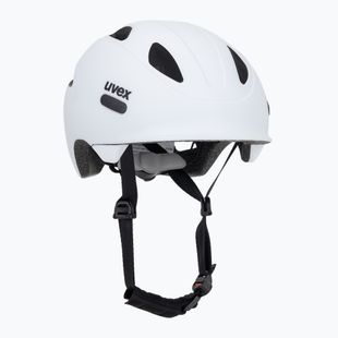 UVEX Kinderfahrradhelm Oyo weiß/schwarz matt