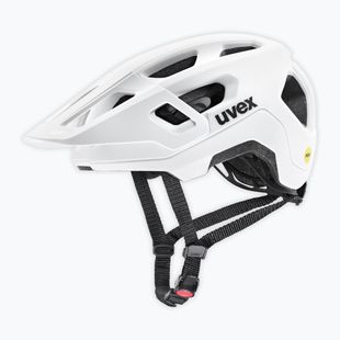 Kinder-Fahrradhelm UVEX React MIPS Jr white matt