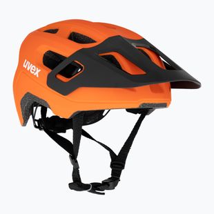 Kinderfahrradhelm UVEX React MIPS Jr papaya matt