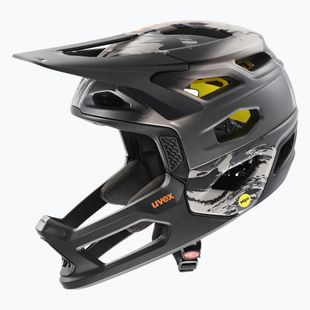 UVEX Revolt MIPS Fahrradhelm Eiche braun/orange matt