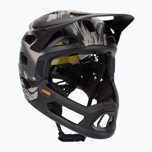 UVEX Revolt MIPS Fahrradhelm Eiche braun/orange matt