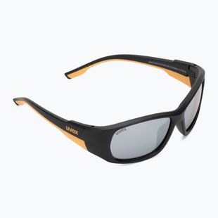UVEX Kindersonnenbrille Sportstyle 514 schwarz matt/verspiegelt silber