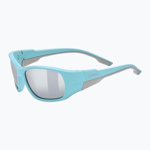 UVEX Kindersonnenbrille Sportstyle 514 hellblau matt/verspiegelt silber