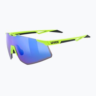 UVEX Pace Perform CV Sonnenbrille gelb matt/verspiegelt blau